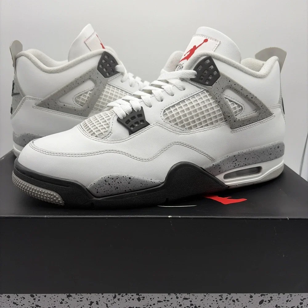 Size 12 - Air Jordan 4 Retro OG 2025 White Cement (FV5029-100)